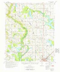 Stuttgart topographic map thumbnail