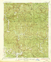 Treat 1934 topographic map thumbnail