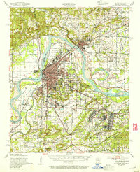 Van Buren 1947 topographic map thumbnail