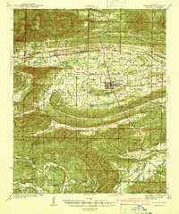 Waldron 1941 topographic map thumbnail