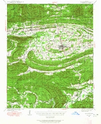 Waldron 1939 topographic map thumbnail