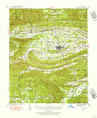 Waldron 1939 topographic map thumbnail