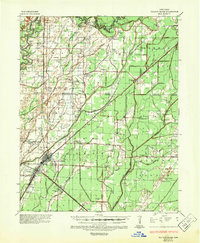 Walnut Ridge 1935 topographic map thumbnail