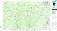 Arkadelphia 1986 topographic map thumbnail