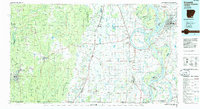 Crossett 1986 topographic map thumbnail