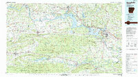 Russellville 1984 topographic map thumbnail