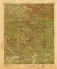 De Queen 1913 topographic map thumbnail