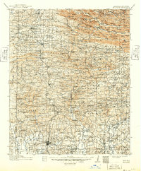 De Queen 1913 topographic map thumbnail