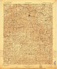 Eureka Springs 1901 topographic map thumbnail