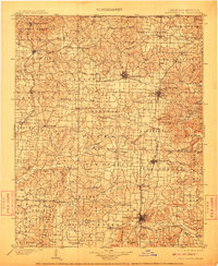 Fayetteville 1901 topographic map thumbnail