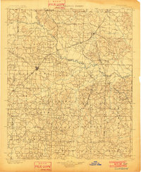 Gurdon 1901 topographic map thumbnail