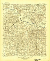 Gurdon 1901 topographic map thumbnail