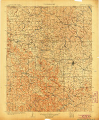 Harrison 1905 topographic map thumbnail
