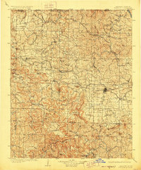 Harrison 1905 topographic map thumbnail