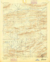 Hot Springs topographic map thumbnail
