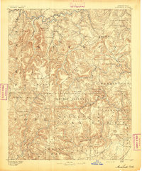 Marshall 1892 topographic map thumbnail