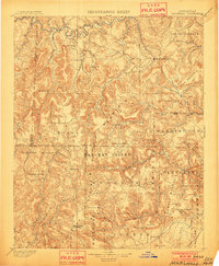 Marshall 1901 topographic map thumbnail