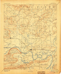 Morrillton 1894 topographic map thumbnail