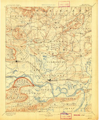 Morrillton 1894 topographic map thumbnail