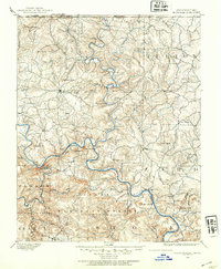 Mountain Home 1890 topographic map thumbnail