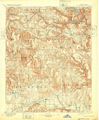 Mountain View 1894 topographic map thumbnail