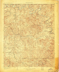 Yellville 1903 topographic map thumbnail