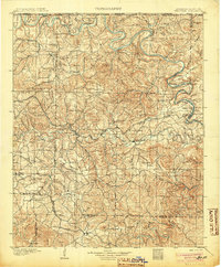 Yellville 1905 topographic map thumbnail