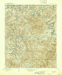 Yellville 1905 topographic map thumbnail