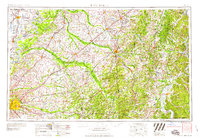 Blytheville 1959 topographic map thumbnail