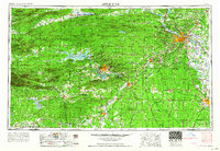 Little Rock 1964 topographic map thumbnail