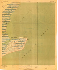 Bulls Island 1919 topographic map thumbnail