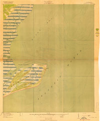 Bulls Island 1919 topographic map thumbnail