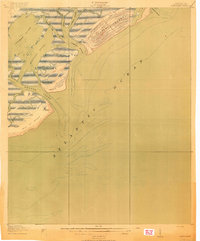 Capers Island 1919 topographic map thumbnail