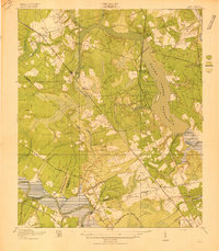 Ladson 1919 topographic map preview