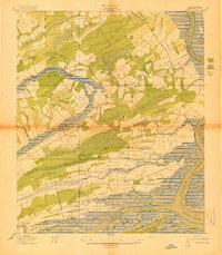 Legareville 1919 topographic map thumbnail
