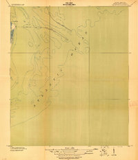 The Jetties 1919 topographic map thumbnail