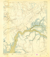 Wando 1919 topographic map thumbnail