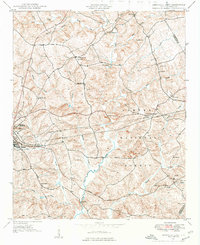 Abbeville East 1948 topographic map thumbnail