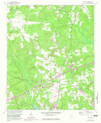 Aiken NW 1964 topographic map thumbnail
