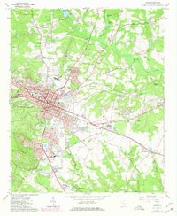 Aiken 1964 topographic map thumbnail