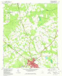 Allendale 1979 topographic map thumbnail