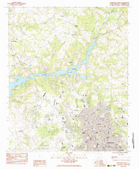 Anderson North 1983 topographic map thumbnail