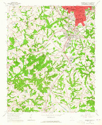 Anderson South 1964 topographic map thumbnail
