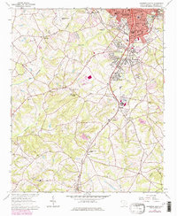 Anderson South 1964 topographic map thumbnail