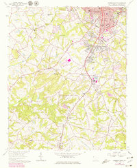 Anderson South 1964 topographic map thumbnail
