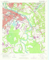 Augusta East topographic map thumbnail