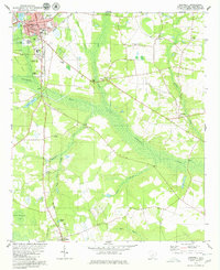 Barnwell 1979 topographic map thumbnail