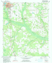 Barnwell 1979 topographic map thumbnail