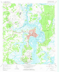 Beaufort 1958 topographic map thumbnail