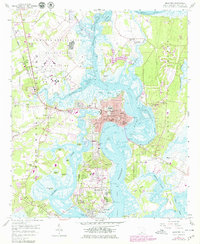 Beaufort 1958 topographic map thumbnail